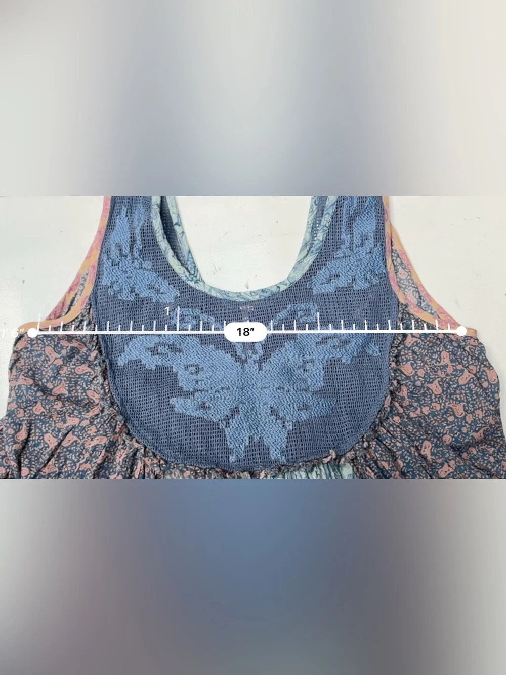 Free People Lost Palms Craft Maxi Dress | Size S